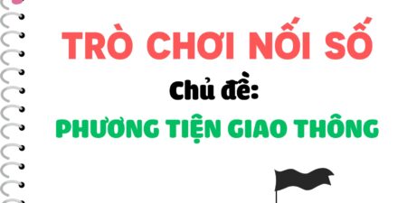 Nối số Phương tiện giao thông 1-50