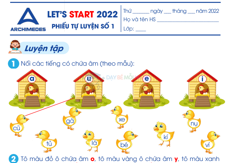 Phiếu tự nguyện số 1,2,3 ( 2022 )